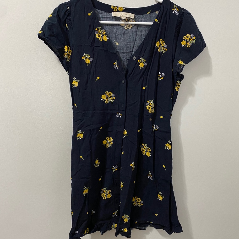 Loft floral dress